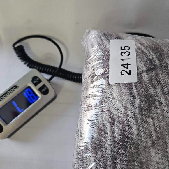 Torrid Sharkbite Duster Sweater Womens 5 Marled Gray Knit Cardigan Long Sleeve - Picture 10 of 10